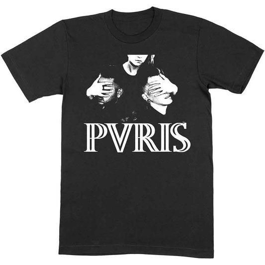 Black PVRIS band t-shirt, size XX-Large, featuring a hands graphic.