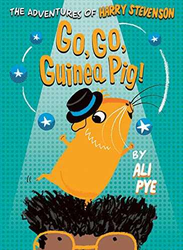 Book cover featuring an orange guinea pig wearing a top hat.