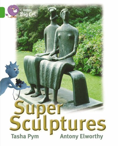 Book cover featuring two abstract bronze figures sitting on a bench in a garden.