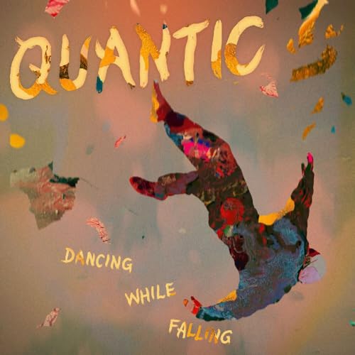CD cover art: "Quantic - Dancing While Falling" with falling figure.