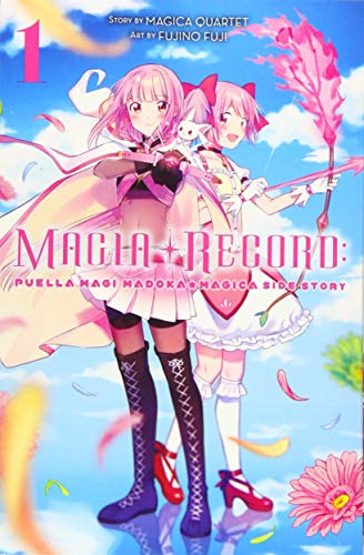 Manga cover featuring two young girls with pink hair and magical girl attire.