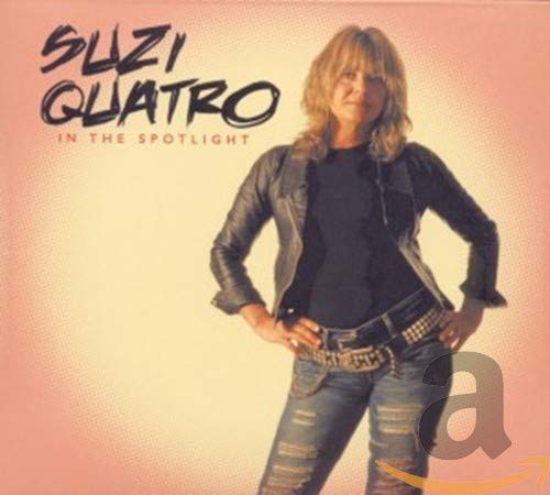 Suzi Quatro album cover, featuring a portrait of the singer in denim.