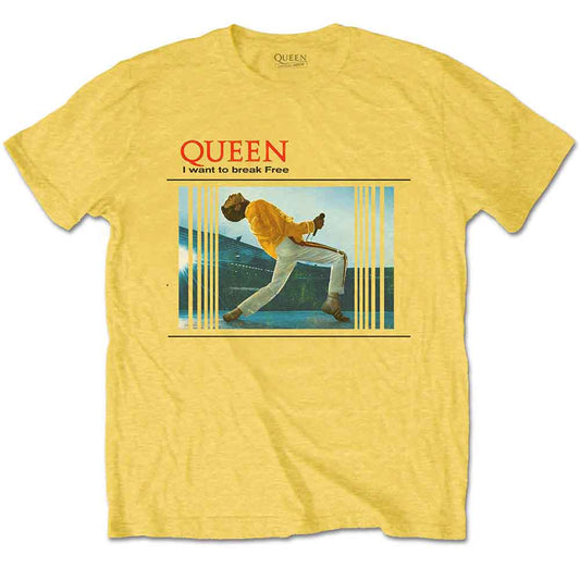 Black unisex t-shirt, size XXX-Large, with “Break Free” graphic, barcode present.