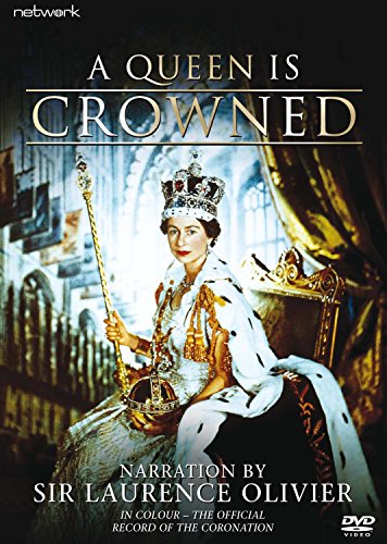 DVD cover featuring Queen Elizabeth II in coronation robes and a crown.