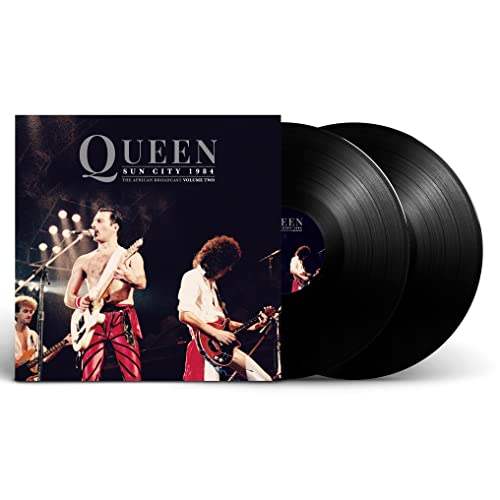 Queen Sun City 1984 Vol. 2 vinyl record with band image.