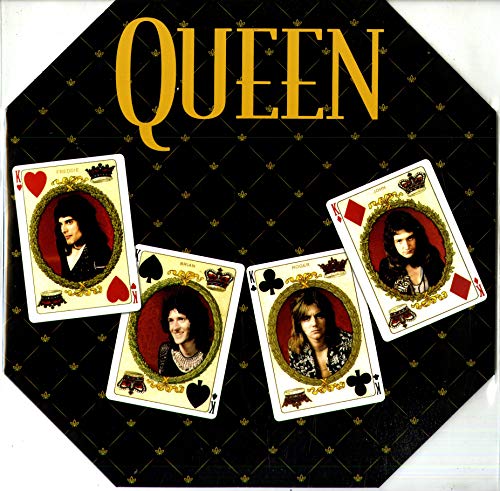 Queen Vol. 2 vinyl record cover with band members as playing cards.