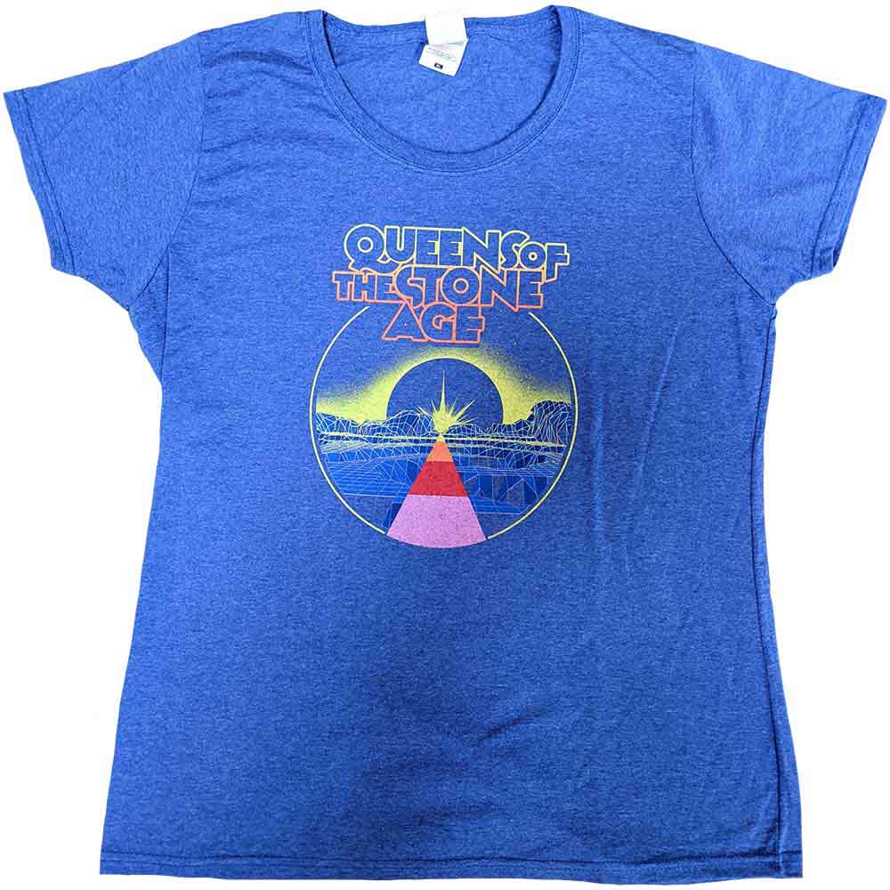 Queens of the Stone Age band t-shirt, black, “Warp Planet” design, size X-Large.