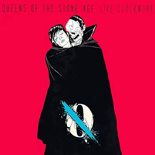 Album cover art showing a person and a skeleton embracing against a red background.