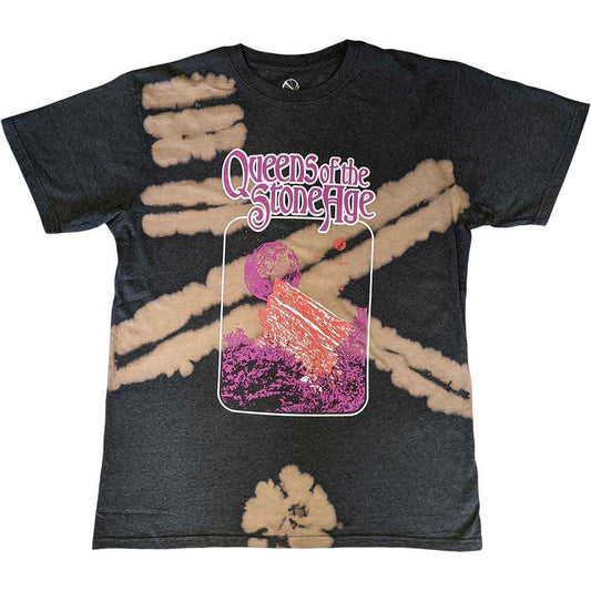 Queens of the Stone Age t-shirt, medium size, with planet framed design.