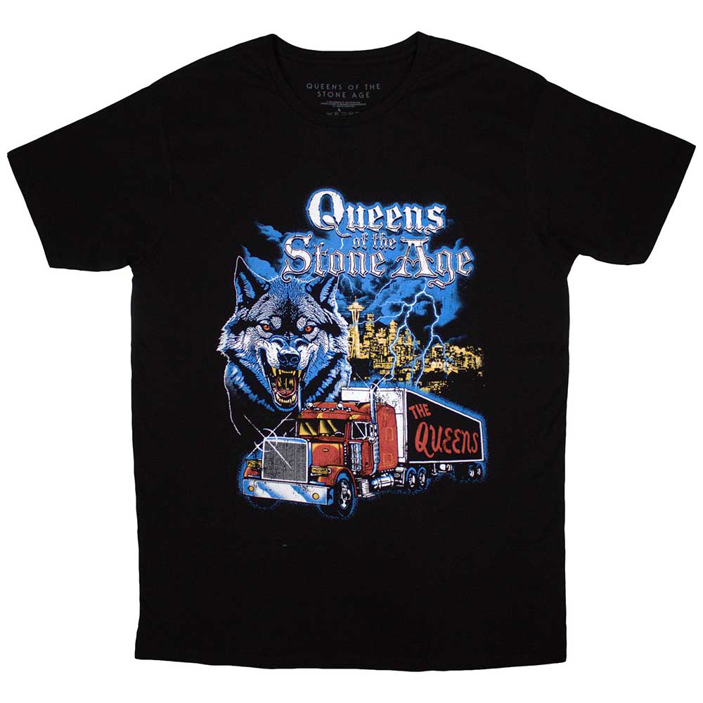 Black t-shirt with Queens of the Stone Age "Rated Sky" album artwork, size XX-Large.