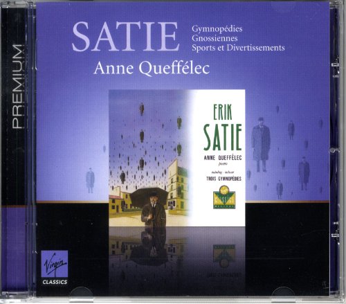 CD cover for Anne Queffelec’s recording of Erik Satie’s compositions.