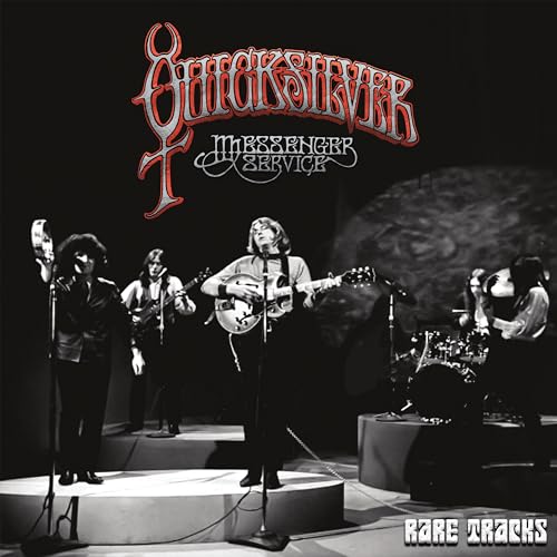Quicksilver Messenger Service band performing on a stage, vinyl record cover.