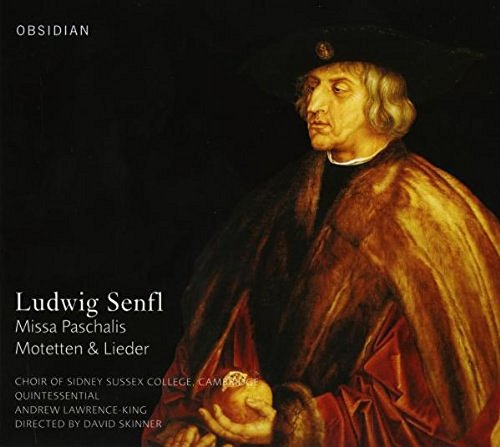 CD cover featuring a portrait of a man in Renaissance attire.