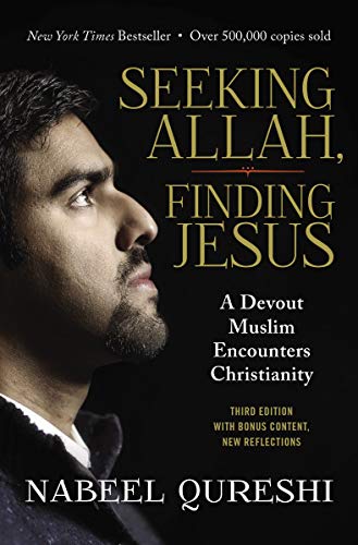 Book cover featuring a man’s profile and the title “Seeking Allah, Finding Jesus.”