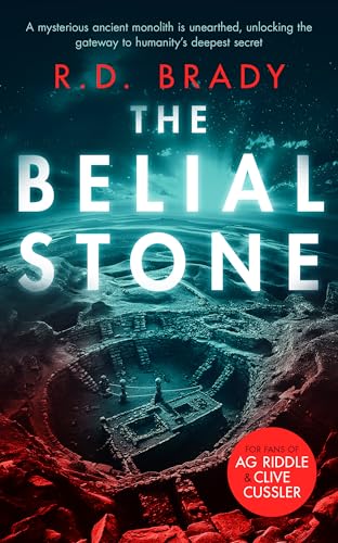 Book cover featuring an ancient stone structure in a dark, glowing blue landscape.