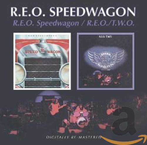 R.E.O. Speedwagon double CD cover with band image and album art.