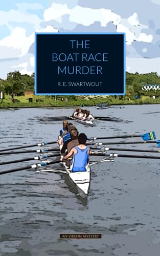 Book cover showing a rowing team on a river under a cloudy sky.