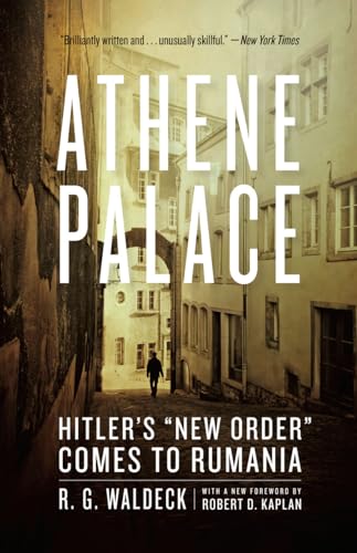 Book cover showing a lone figure walking down a narrow, sepia-toned European street.