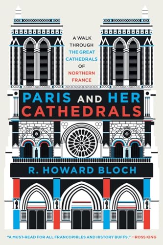 Book cover: “Paris and Her Cathedrals” with illustrated cathedral facade.