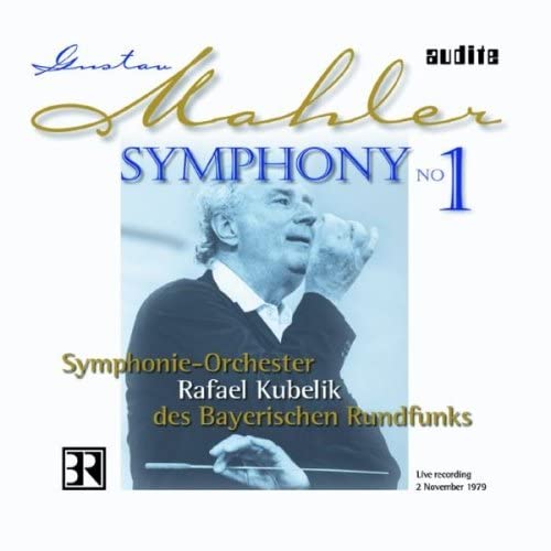 CD cover: Rafael Kubelik conducting, Mahler's Symphony No. 1.