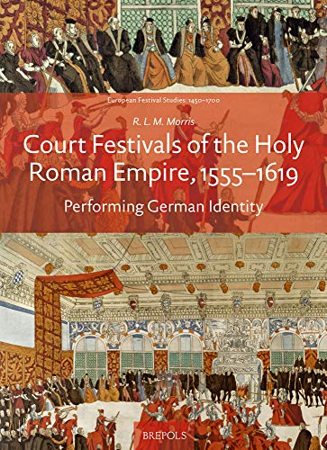 Book cover depicting historical court scenes and title: "Court Festivals...