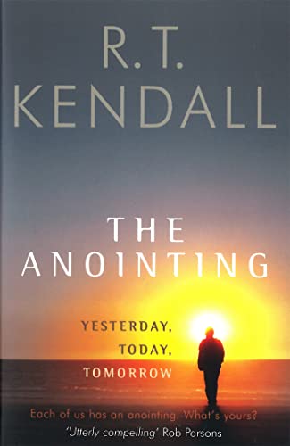 Book cover: "The Anointing: Yesterday" with a sunset and silhouetted figure.