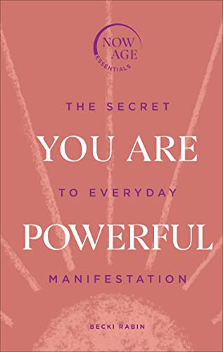 Red book cover with white text: "You Are Powerful," by Becki Rabin.