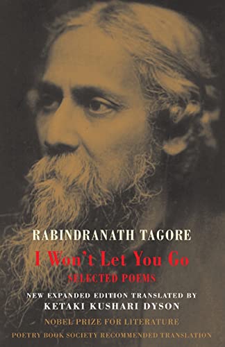 Book cover featuring a portrait of Rabindranath Tagore and red title text.