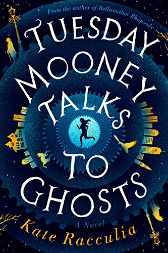 Book cover: “Tuesday Mooney Talks to Ghosts” with a silhouetted runner.