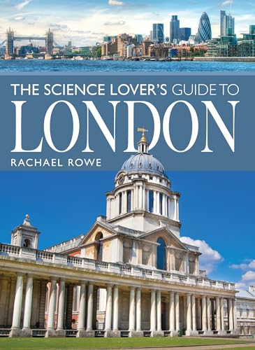 Book cover: “The Science Lover’s Guide to London” with London skyline and building.
