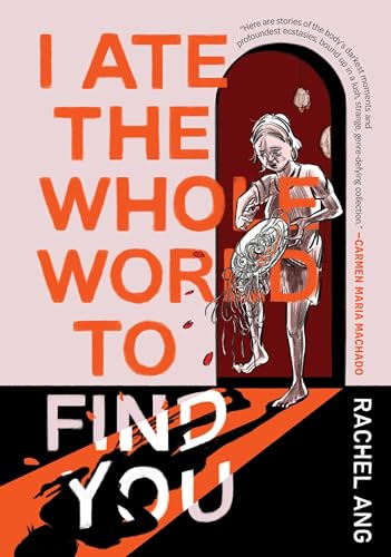 Book cover showing a person holding a plate in a doorway with bold text.