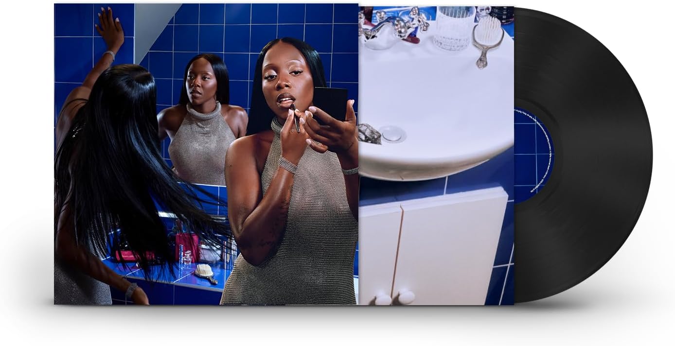 Rachel Chinouriri vinyl record with album art of a woman in a bathroom.