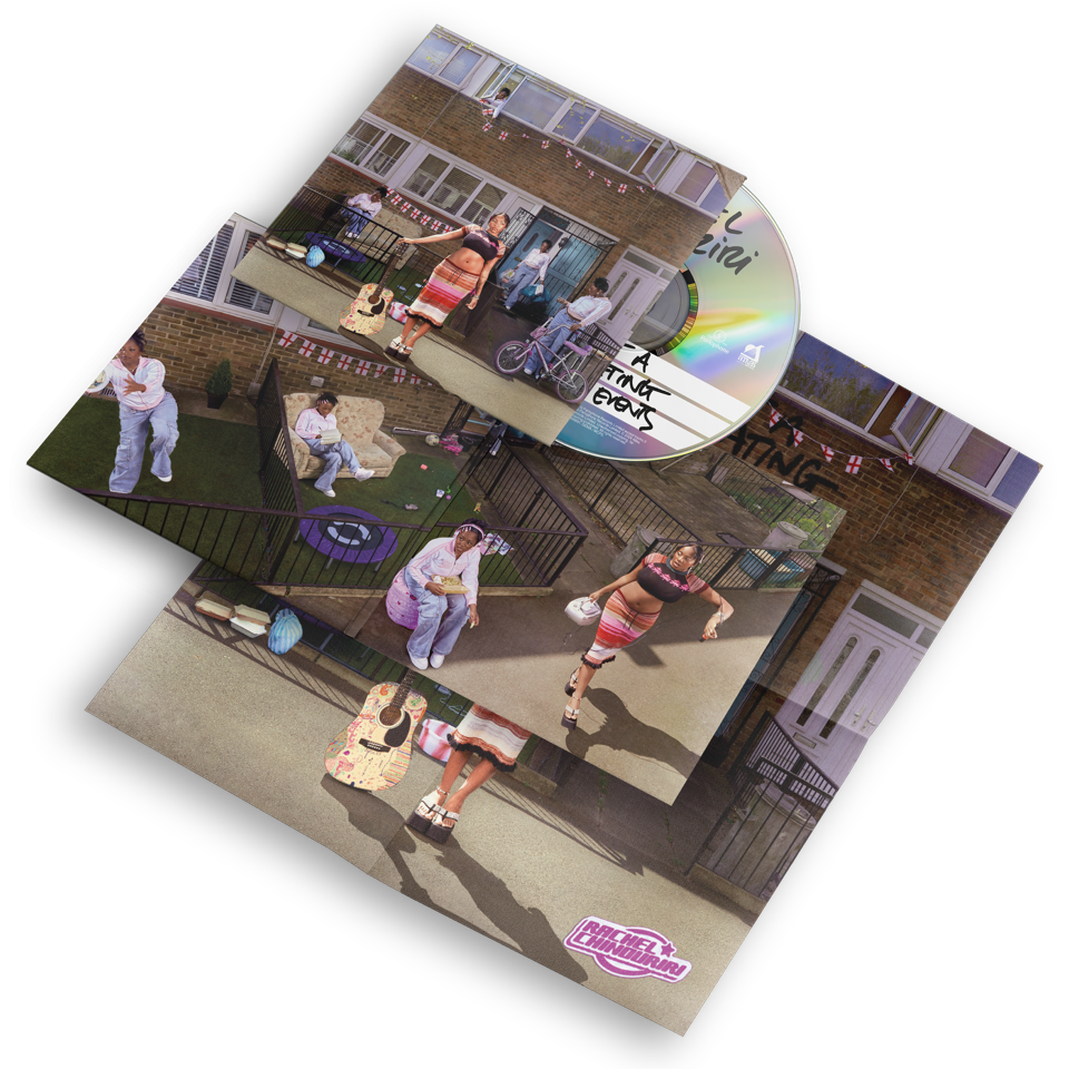 CD cover for Rachel Chinouriri's "What A Devastating Turn Of Events.