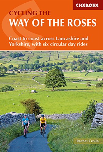 Book cover: cyclists on a rural road with green hills.