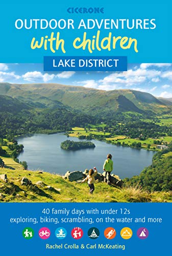Book cover: children exploring a Lake District landscape.