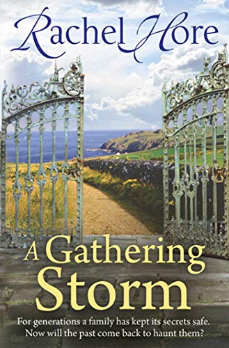 Book cover: ornate gates open to a coastal landscape.