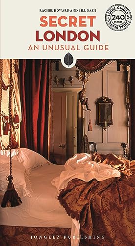 Book cover featuring a luxurious bedroom with red curtains and a patterned bedspread.