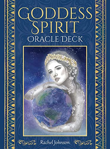 Oracle deck cover featuring a woman holding a glowing Earth.