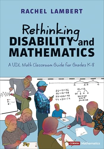 Book cover: "Rethinking Disability and Mathematics" with diverse students learning.