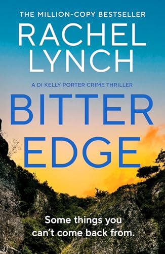 Book cover: "Bitter Edge" by Rachel Lynch, with a mountainous landscape.
