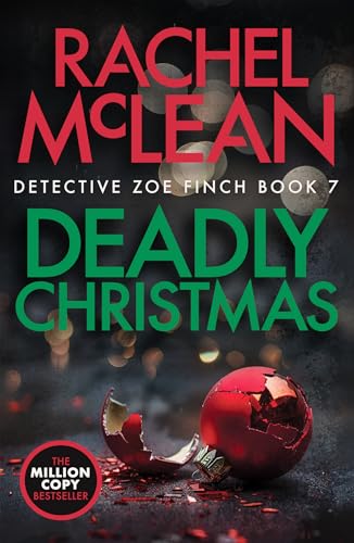 Dark cover with festive or horror elements, featuring a Christmas theme and likely bloodshed.