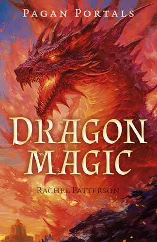 Book cover: red dragon portrait with “Dragon Magic” title.