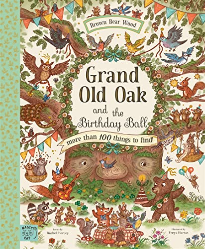 Children’s book cover depicting animals around a large oak tree.