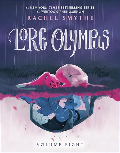 Cover of “Lore Olympus: Volume Eight” depicting figures in water.