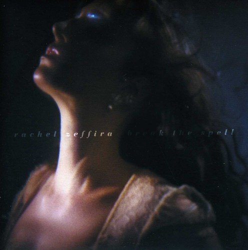 Dark portrait of a woman looking upwards, album cover for Rachel Zeffira.