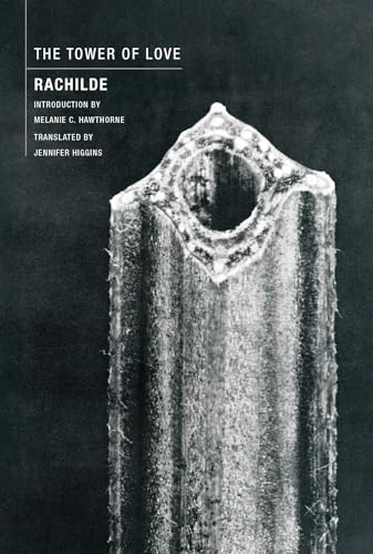 Book cover: grayscale image of a stone tower with a dark opening.