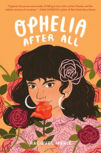 Book cover: young woman with roses, illustrated in a warm, painterly style.