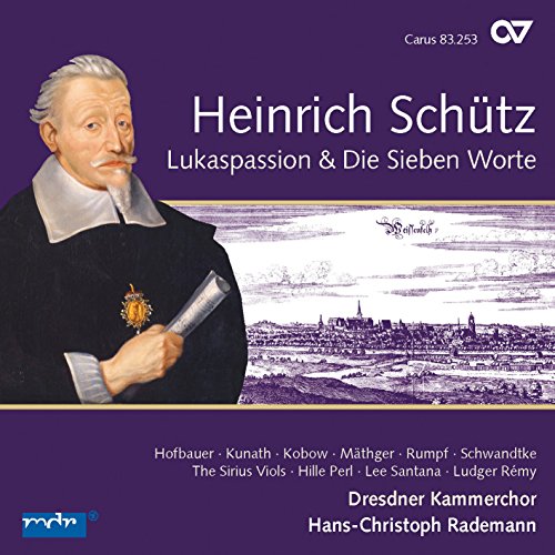 A CD cover featuring a man in 17th-century attire against a purple background.