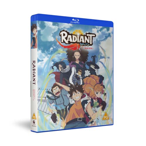 Radiant Season 1 Blu-ray case featuring an ensemble cast of anime characters.