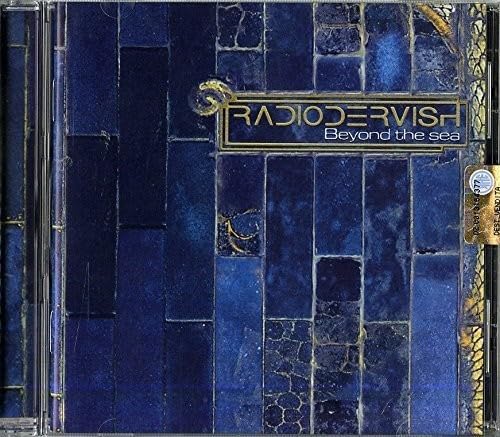 CD cover for Radiodervish’s “Beyond The Sea,” featuring a blue textured design.